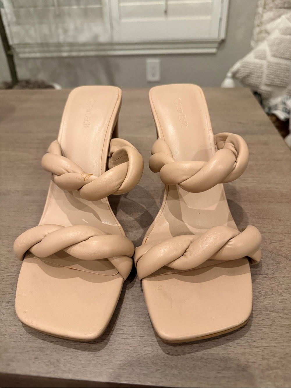 Open Edit RemmyTwist Sandal Nude 1OM
